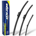 Wiper Blades for BMW X3 2025, Front Pair + Rear, Easy Install