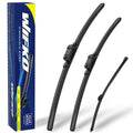 Windshield wiper blades for Audi Q8 2018 2019 2020 2021 2022 2023 2024 2025 Front and Rear Replacement for all-season front wiper blades