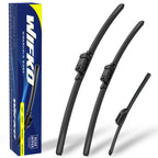 Wifko Windshield Wiper Blades for Alfa Romeo Stelvio 2017-2026, Front and Rear Replacement