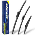 Wifko Windshield Wiper Blades for Fiat Punto 2012-2018, Front and Rear Replacement