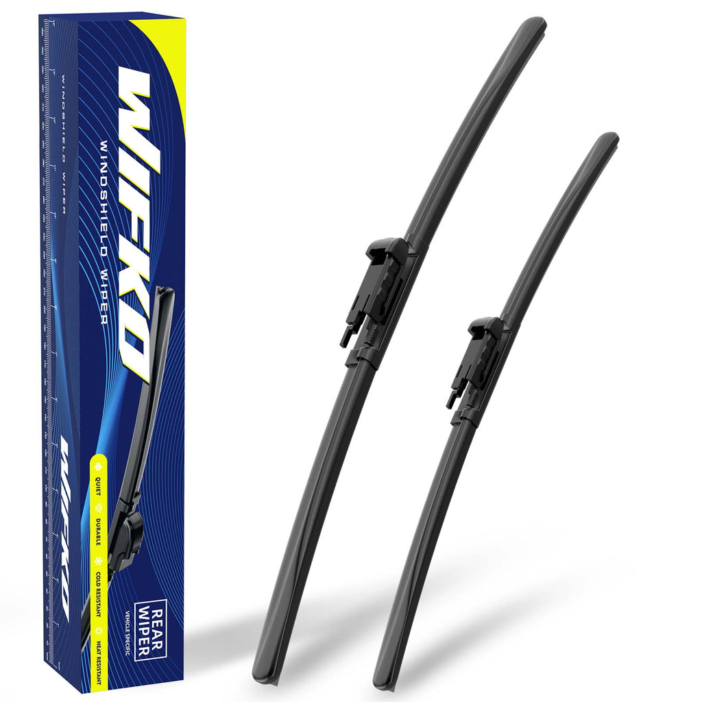 Wiper Blades for BMW 1 2004-2011, Front Pair, Easy Install