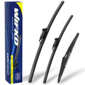 Wifko Wiper for Hyundai Hyundai i20 2021 2022 2023 2024 Front Pair + Rear, Easy Install windshield wiper blades
