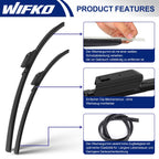 Replacement for Benz C 2022 2023 2024 2025 Front Windshield Wiper Blades-Original Design Style All-seasons Car Window Wipers